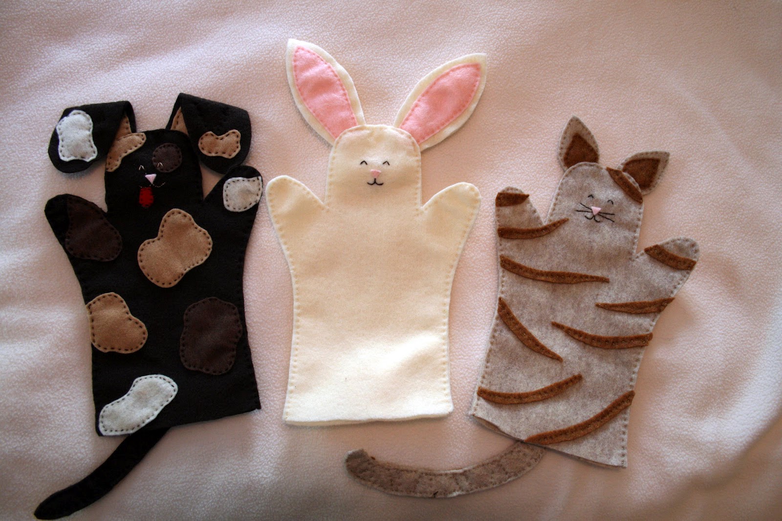 one clever mom Animal Hand Puppets