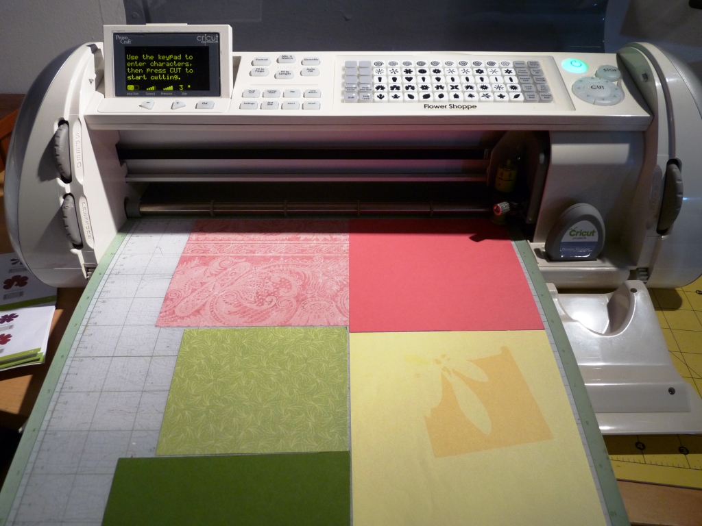 A Little Bit of Bling Cricut Flower Shoppe