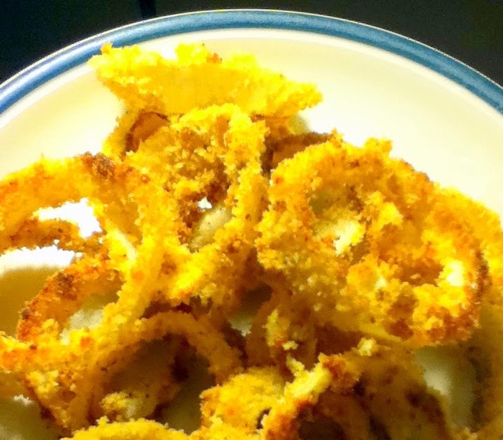Healthy Eating With Family And Friends Baked Panko Onion Rings
