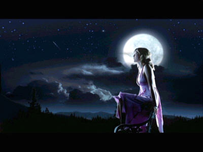 نجمة السماء إلى الليل