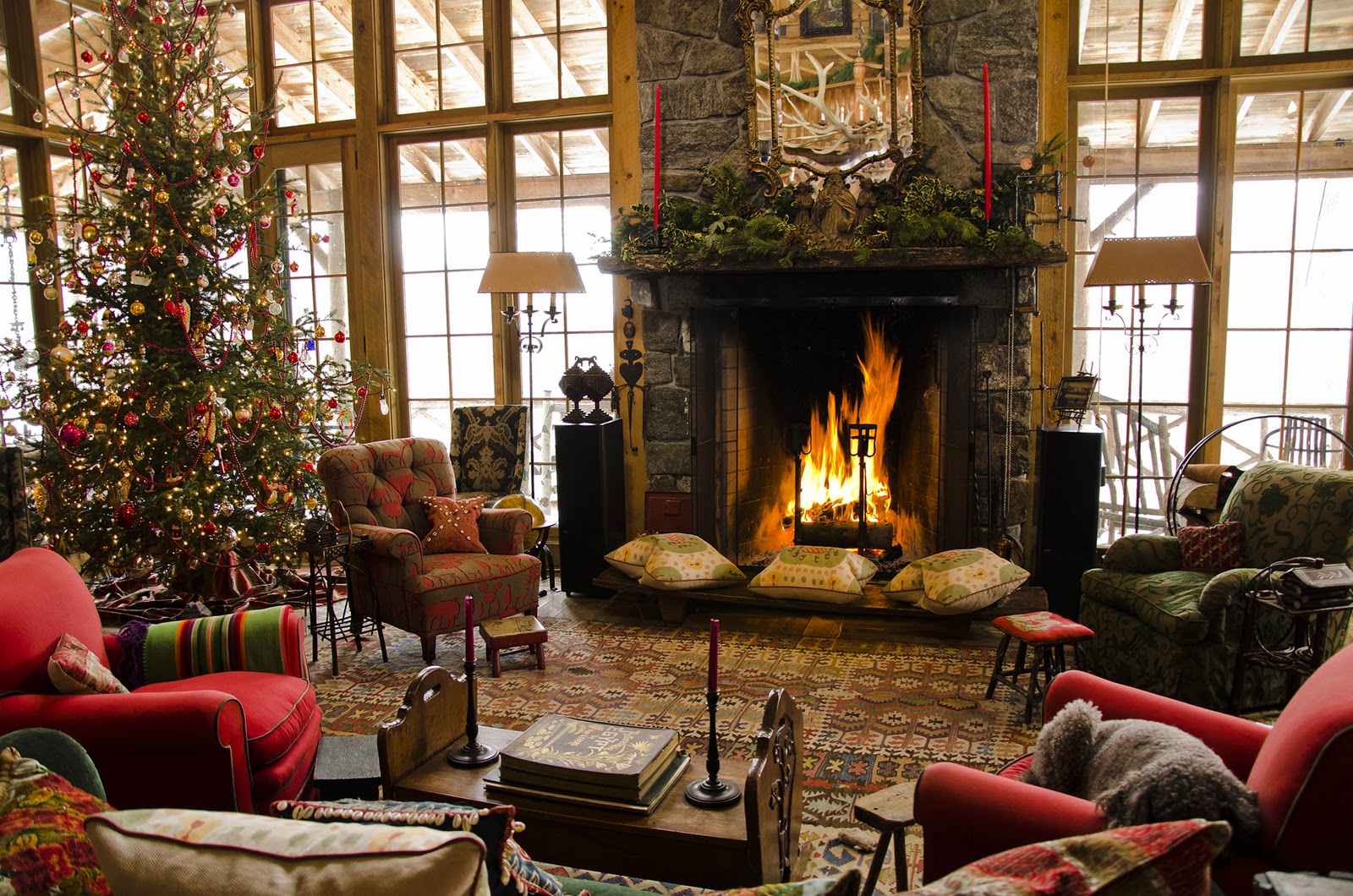 Simple Winter Interiors 