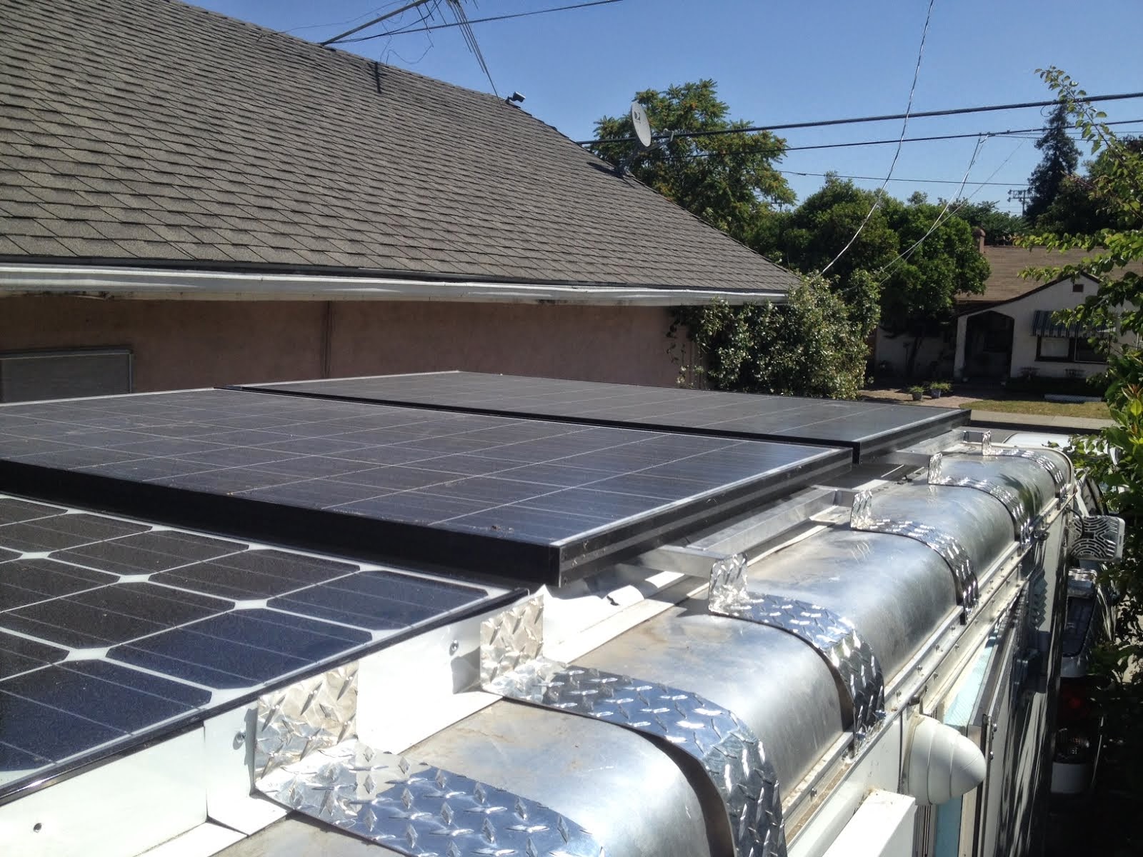 2013 CarMate 100 Solar Heated and Cooled Over The Top Cargo Trailer