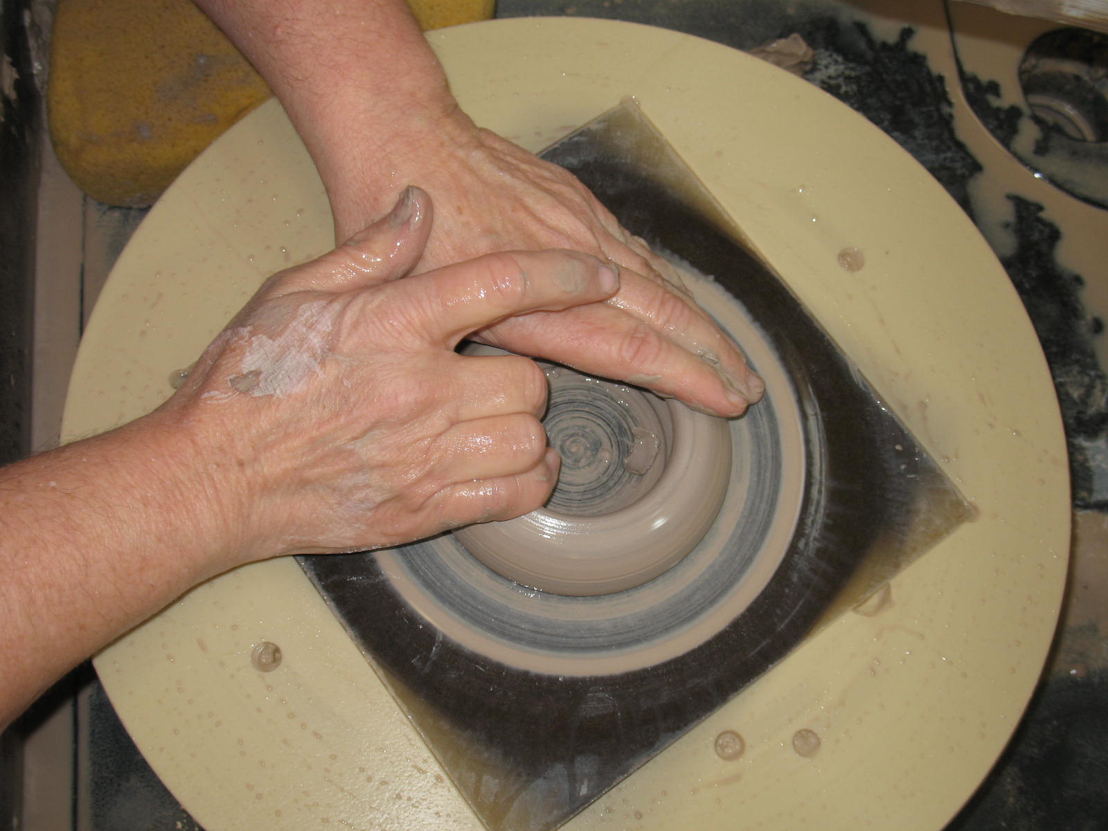 Whynot Pottery Blog Throwing a small lid at Whynot