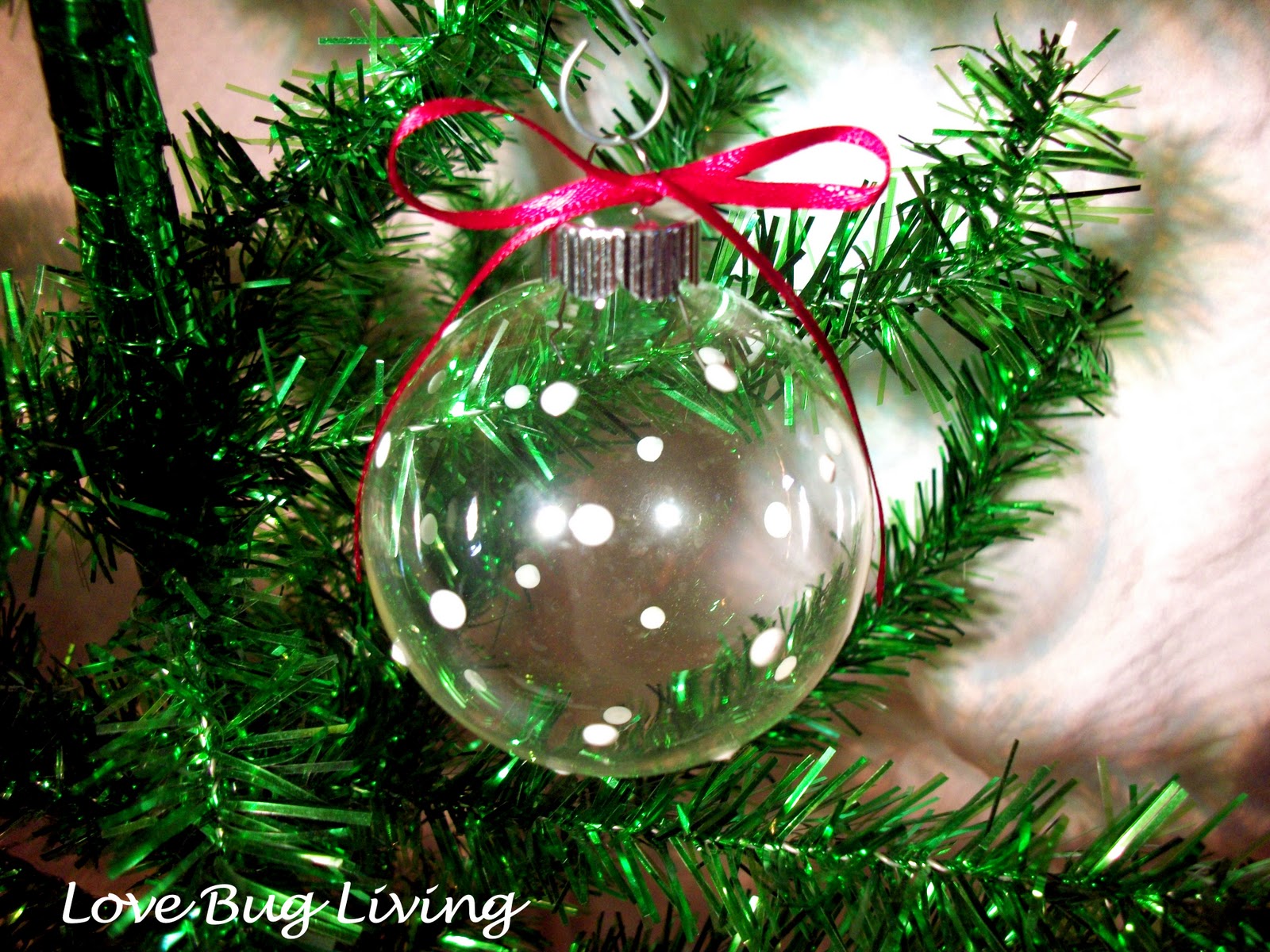 Love Bug Living 12 Ways to Personalize Glass Ball Ornaments
