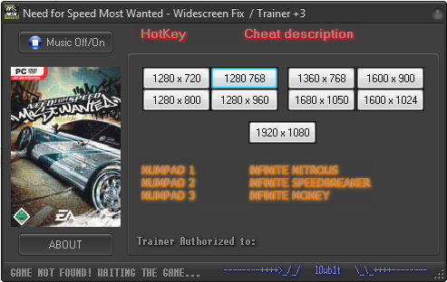 need for speed most wanted trainer teleport