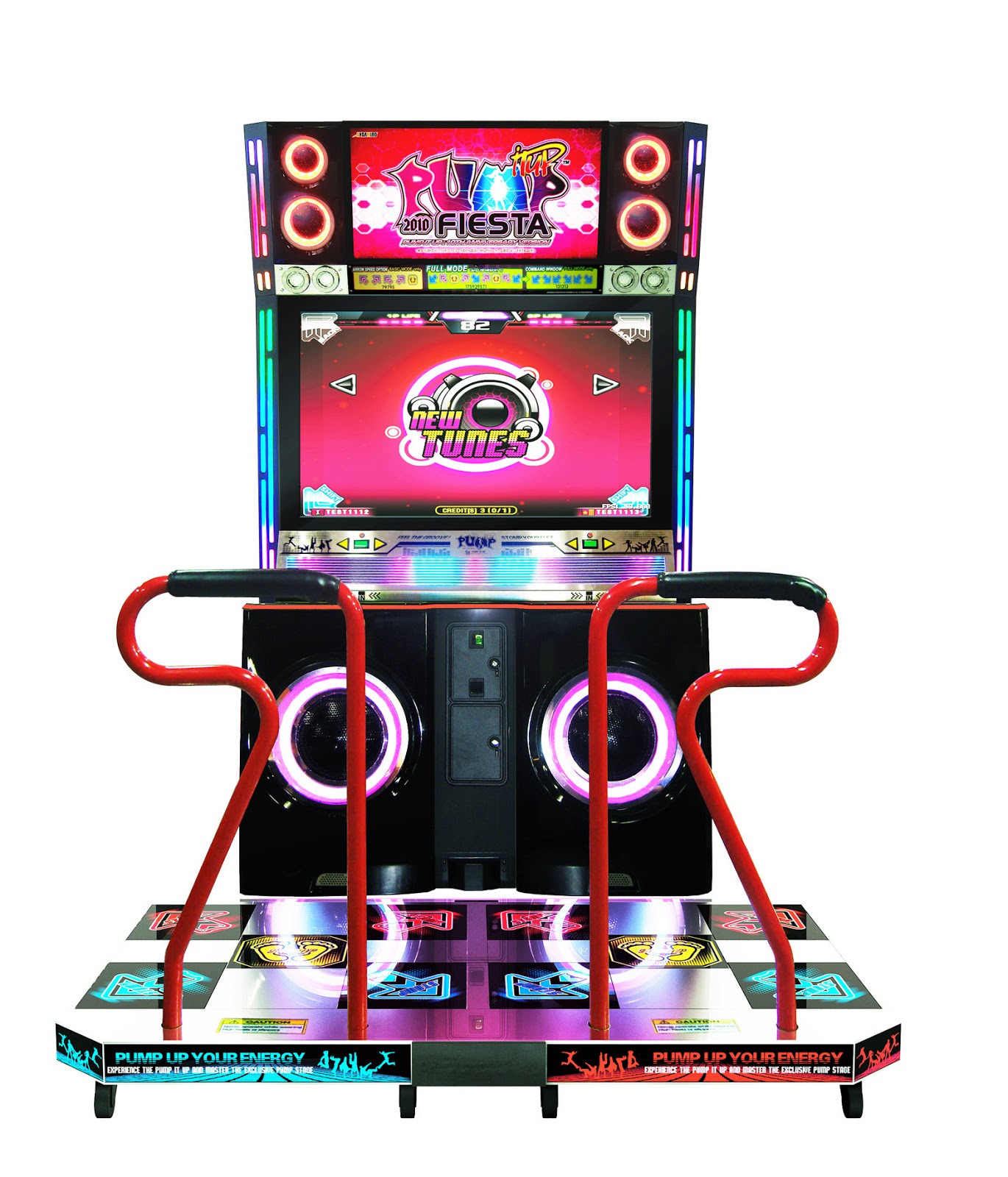 Pump It Up Extra Blog Pump It Up Fiesta 2 New Machine!