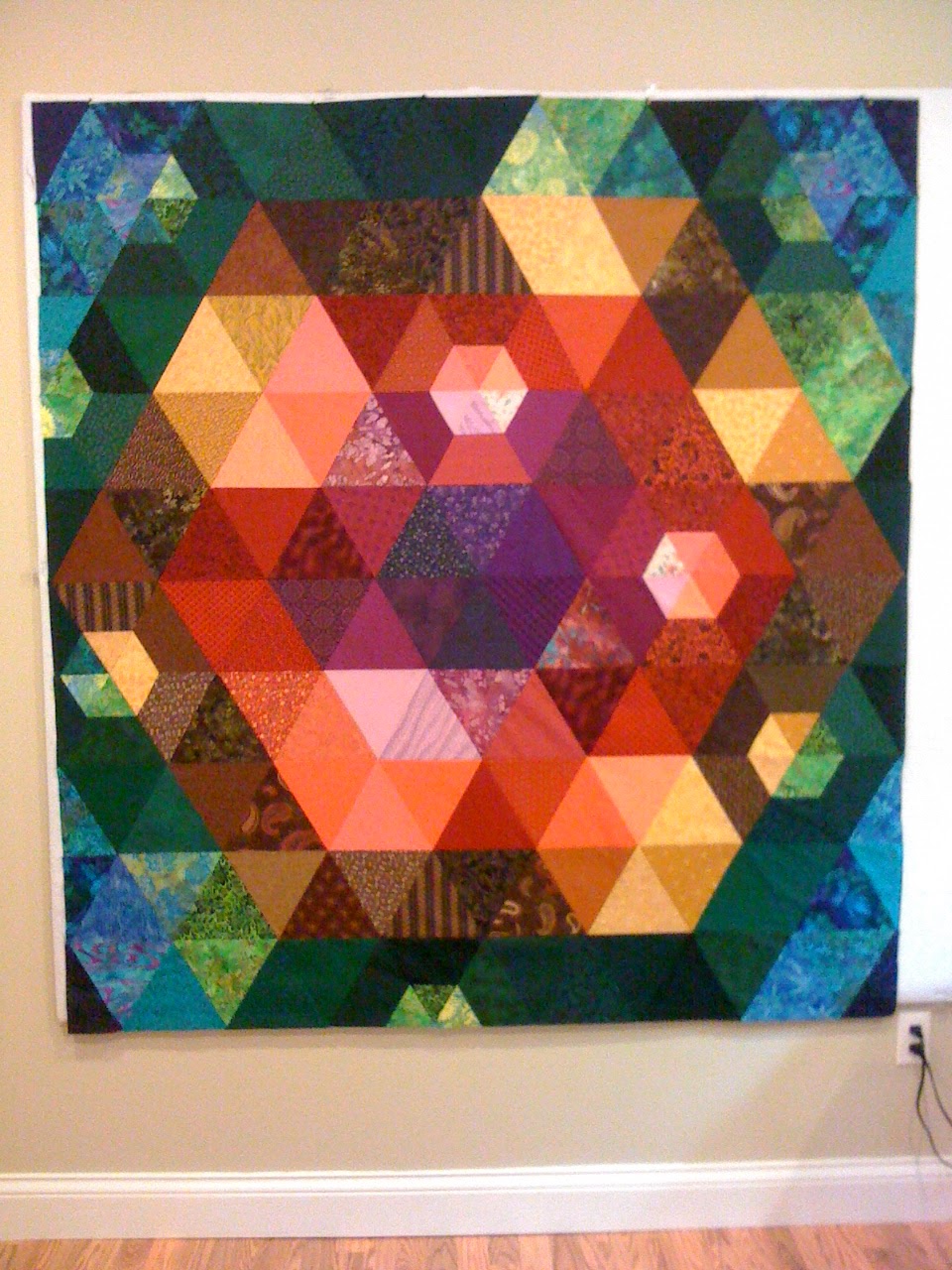 Karen's Sewing Room Prism Ready to Quilt
