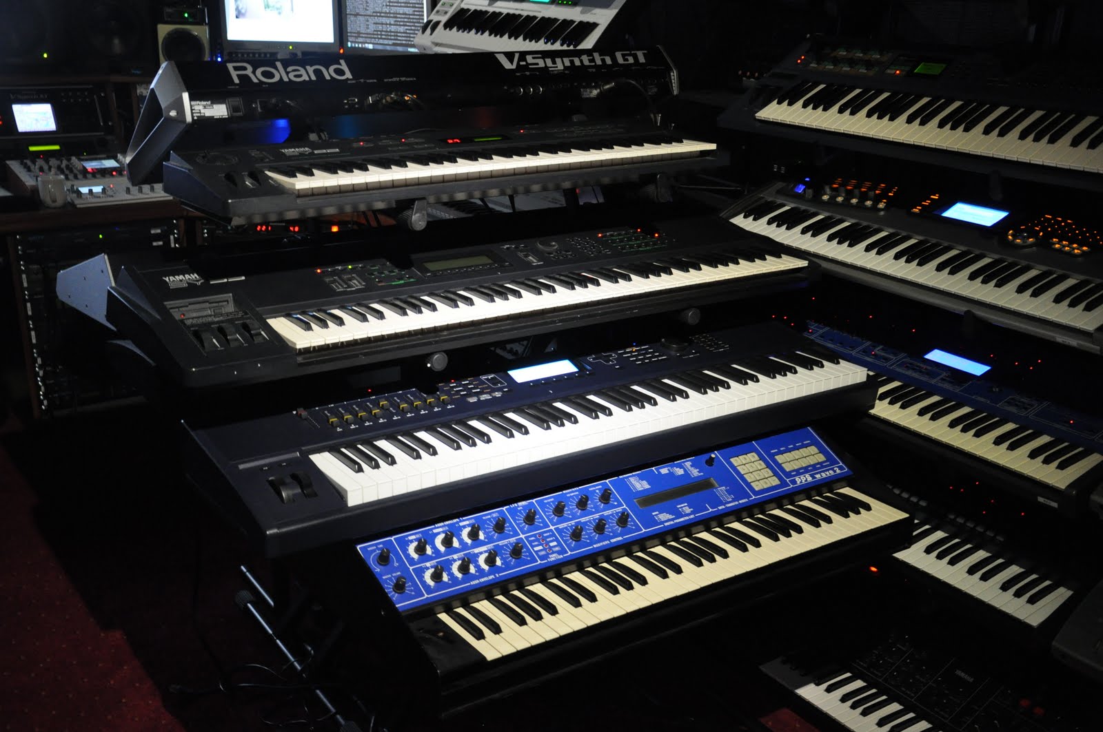 Synth.nl Blog Kurzweil PC3 in the Studio