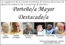 La legislatura premia al Porteño/a Mayor