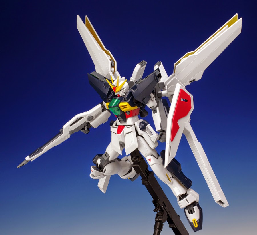 GUNDAM GUY MG 1/100 Gundam Double X Review by Schizophonic9