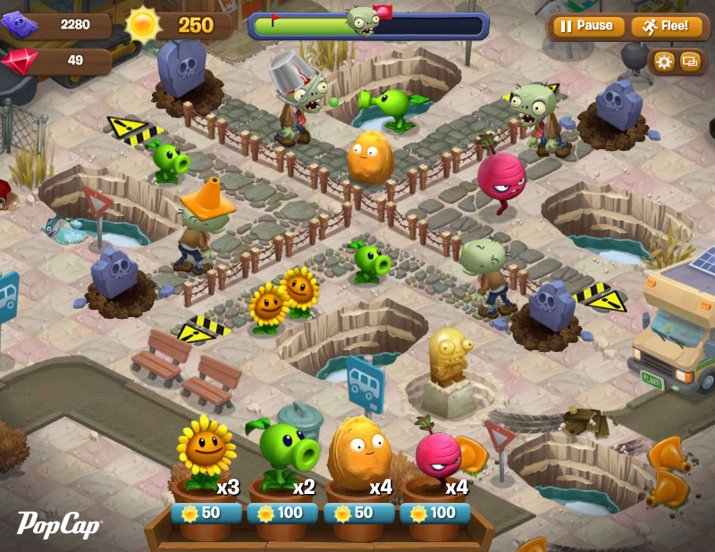 Plants vs. Zombies Adventures (Video Game Review)