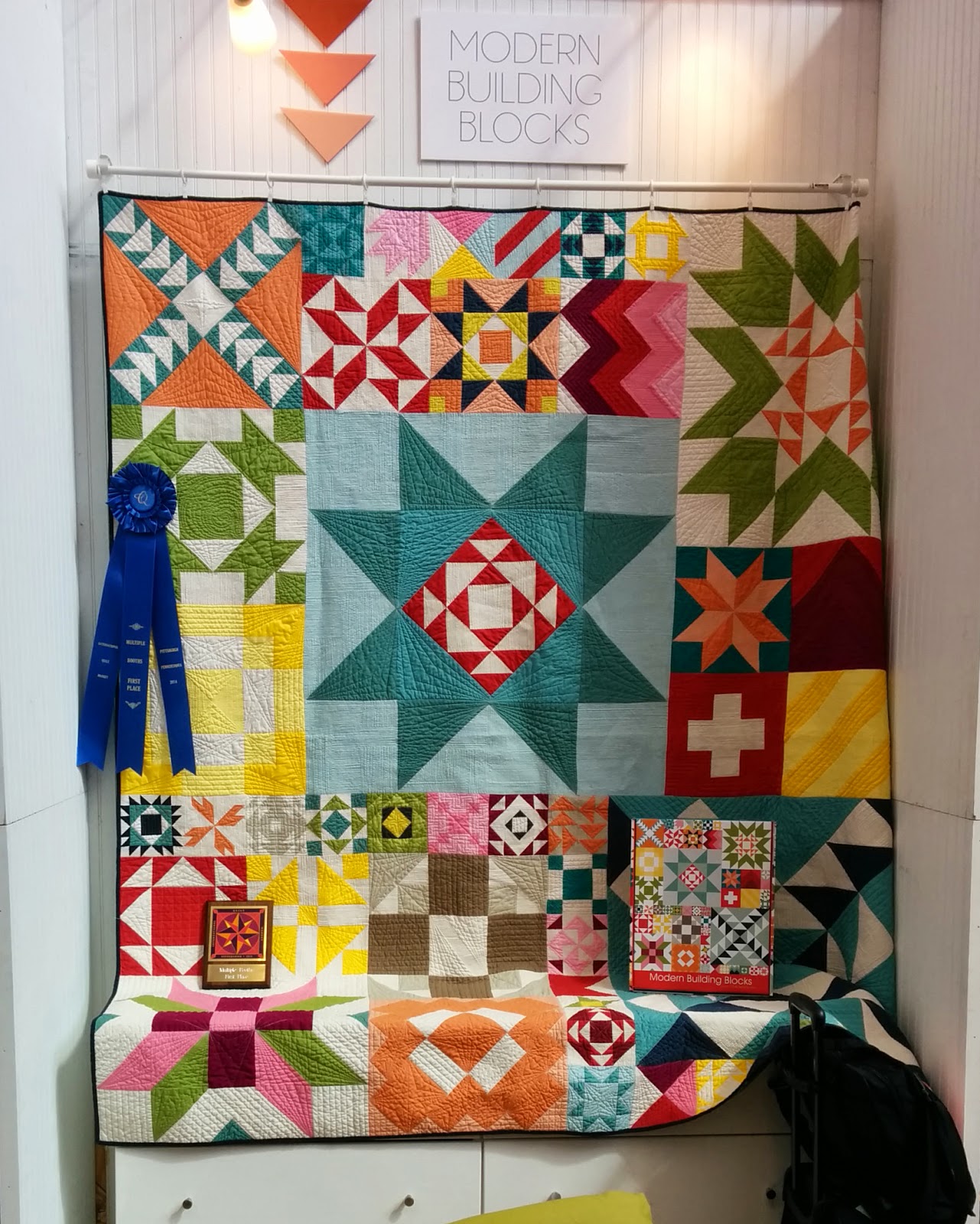 Gooba Designs Modern Building Blocks Quilt Along The Plan of Attack