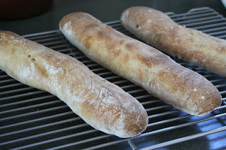 Vegetable demi-baguettes