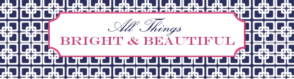 { All Things Bright and Beautiful }