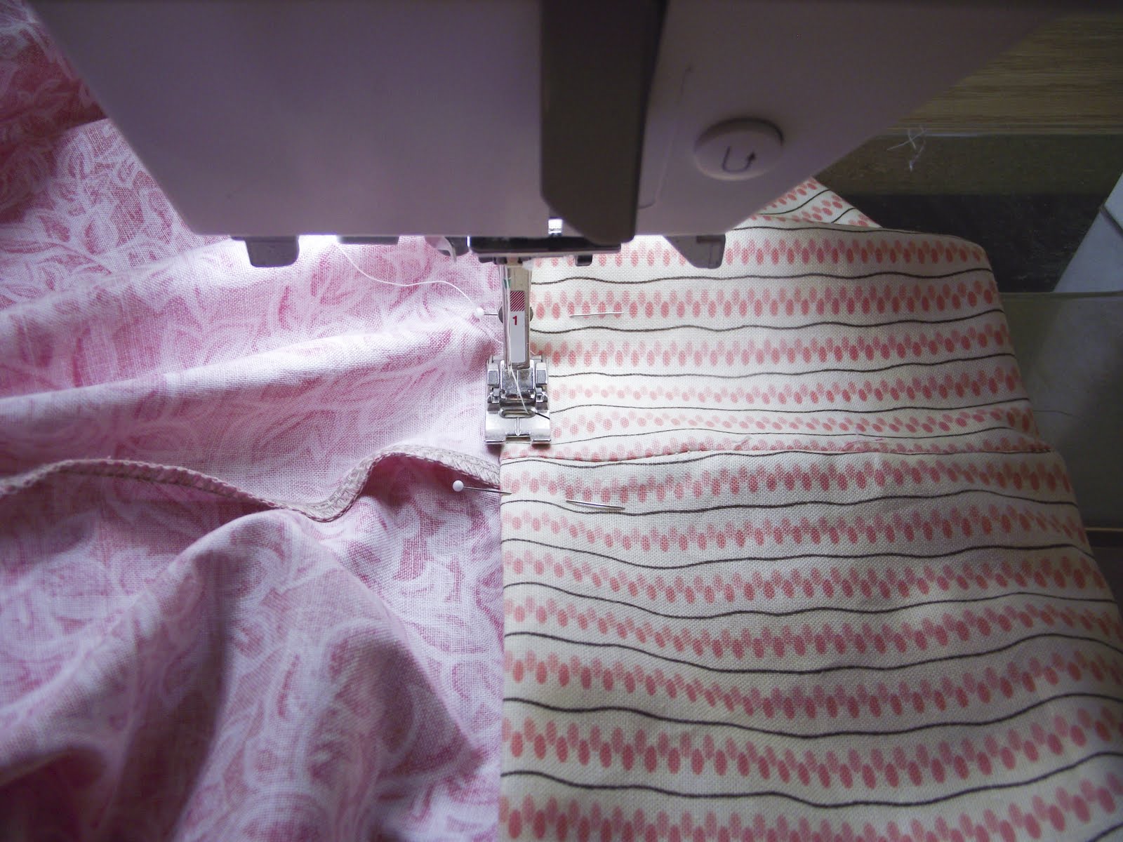 Sara vs. Sarah Crochet Edge Pillowcase Tutorial Part 1