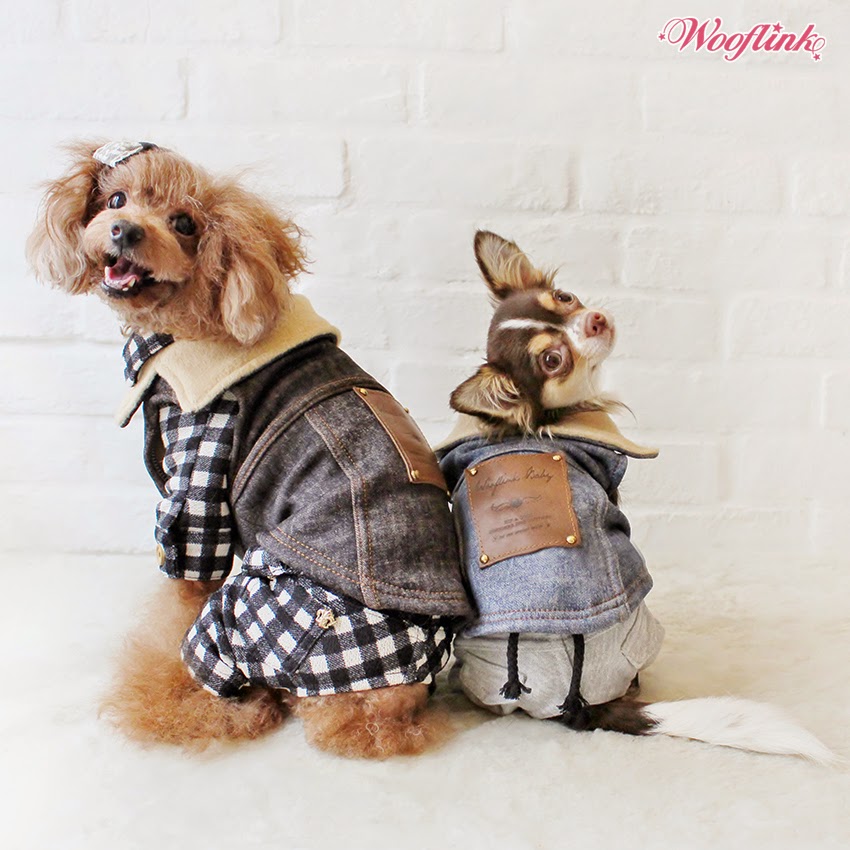 WOOFLINK Hip designer dog clothes HIPSTER'S VEST ♥