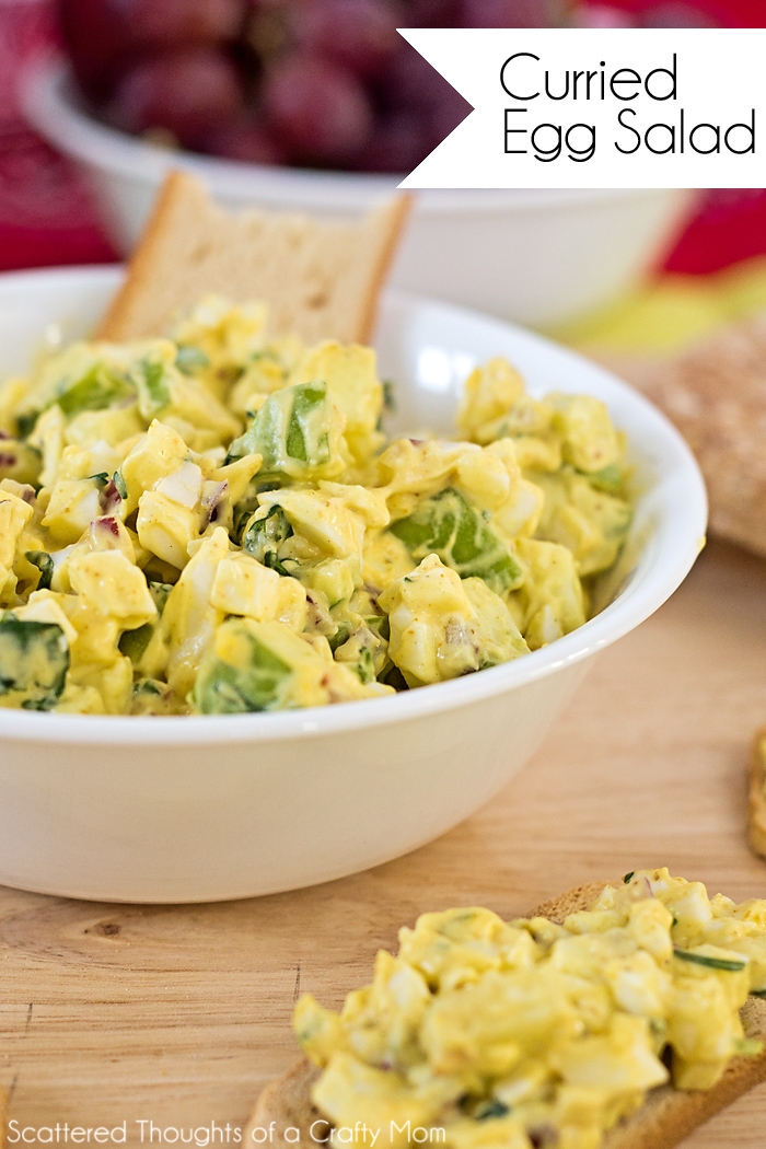 Curried Egg Salad Recipe Scattered Thoughts of a Crafty Mom
