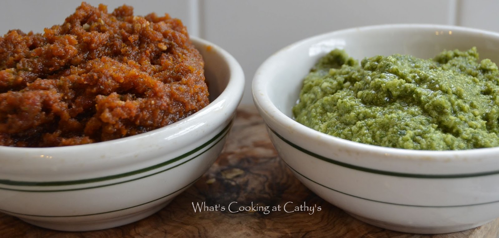 What's Cooking At Cathy's? Pesto Two Ways