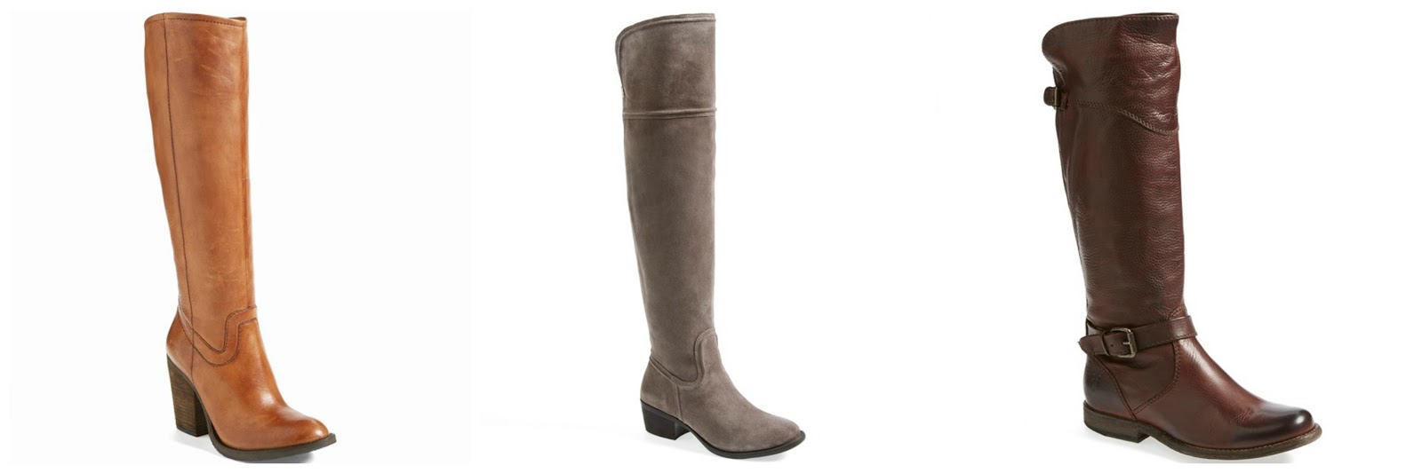 High Steve Madden Boots (in 2 colors), Grey Suede , Frye Riding Boot ...