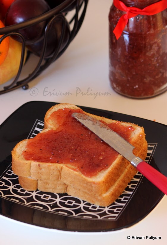 Erivum Puliyum Mixed Fruit Jam (Homemade)