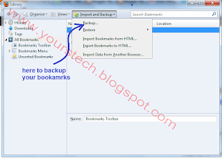 How to backup and restore bookmarks in firefox Bookmark+2