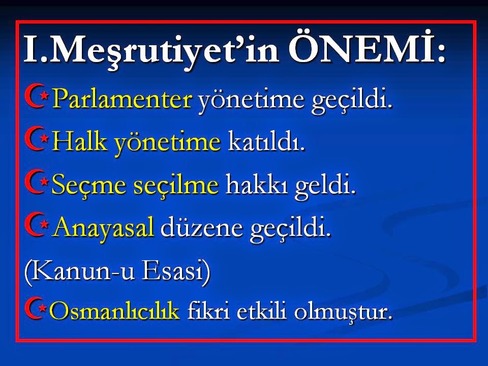 Gelisim Dopingim I Mesrutiyet Donemi 1876 1878