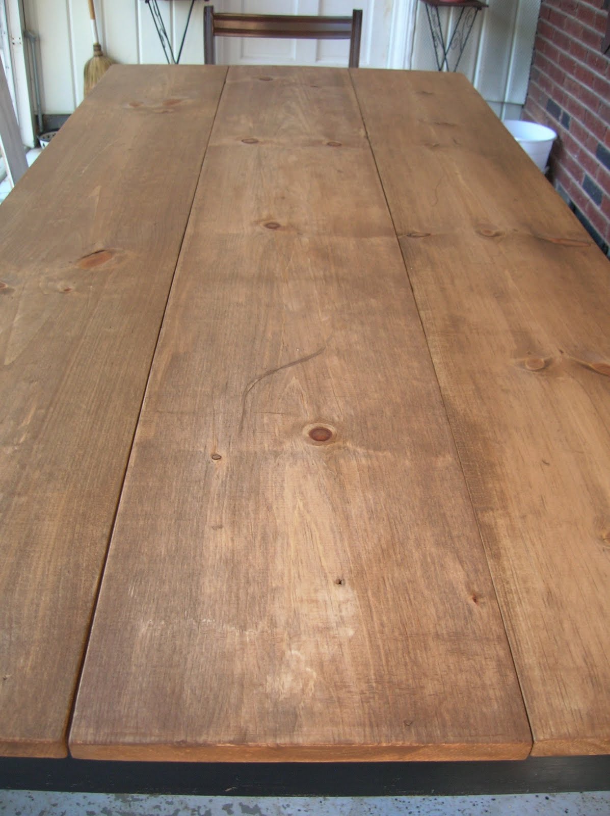 Storm Cloud Nine Desk Turned Dining Table