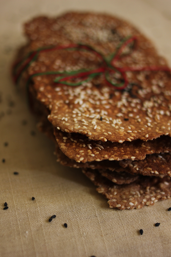 Sweet Freedom Sesame Crackers
