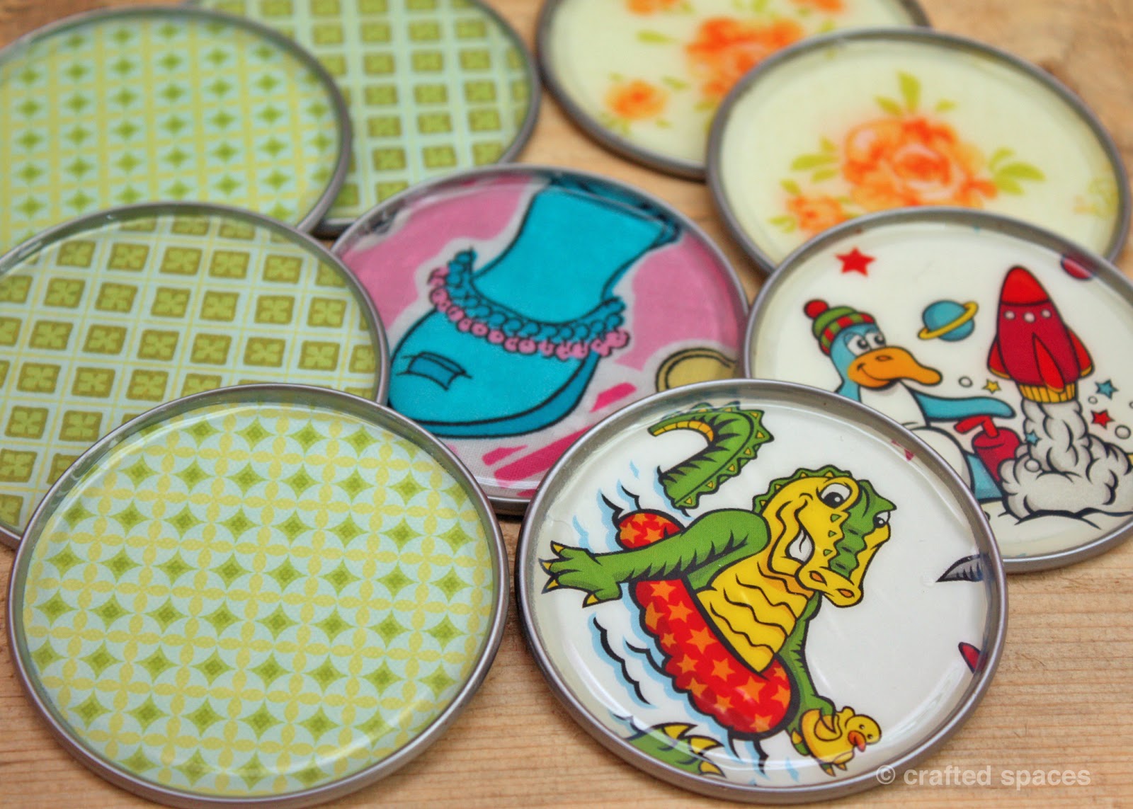 Crafted Spaces DIY Coasters