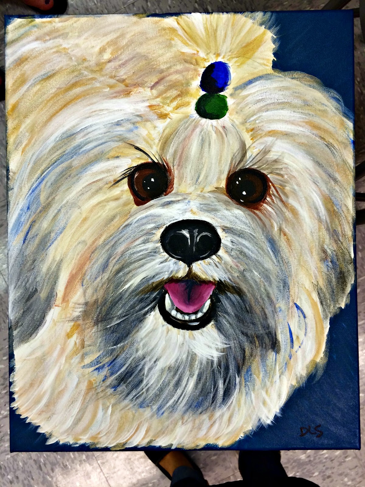 To Dog With Love Paint your Pet at Painting With a Twist in Atlanta