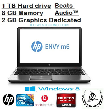 HP ENVY m6-1158ca (C2N77UA),     Intel® Core™ i7, 1 TB SATA, 8 GB DDR3, Windows 8 @#200,000.