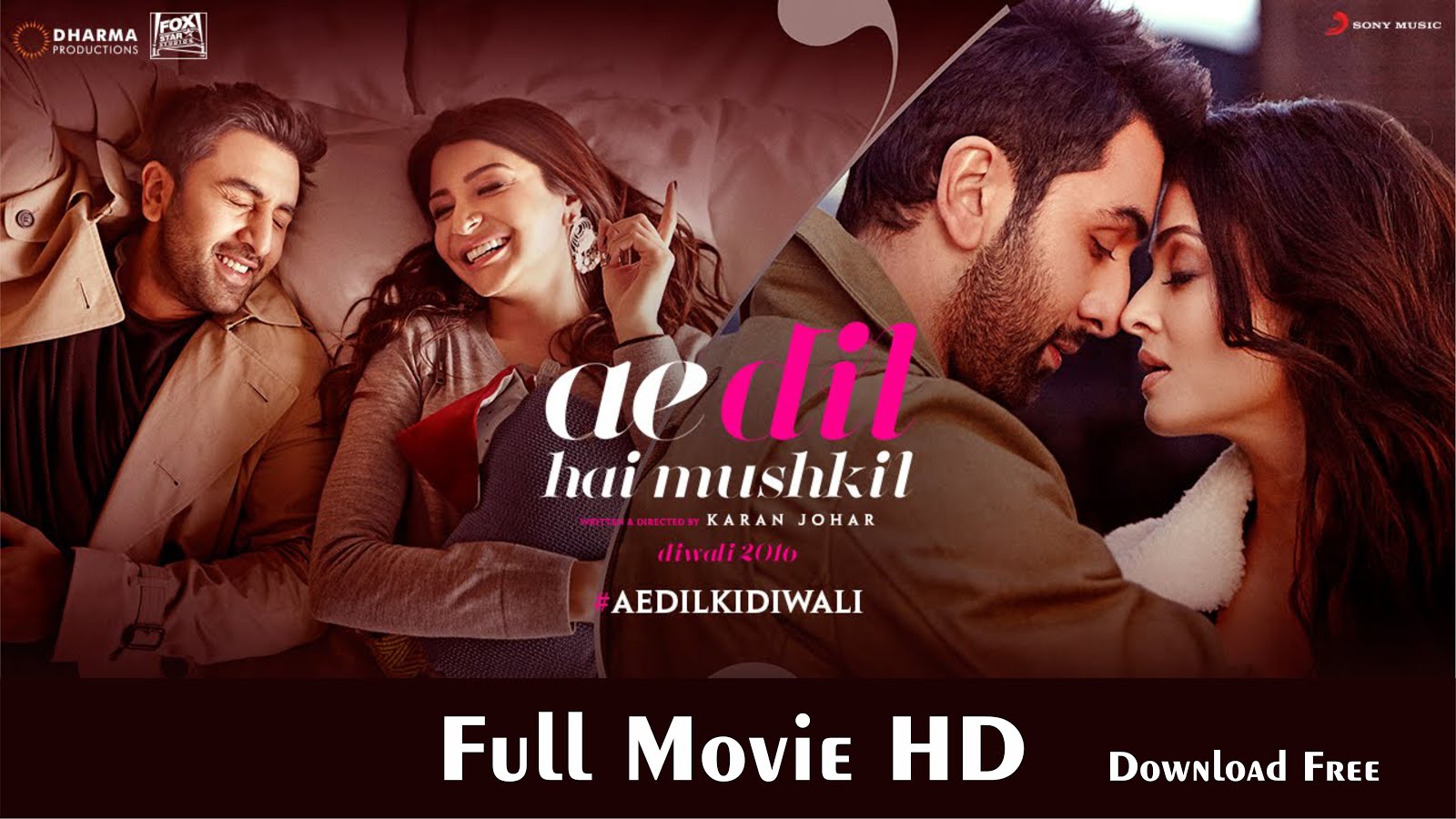 Ae Dil Hai Mushkil Full Movie 2016