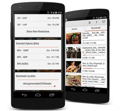 Aplikasi download video youtube Android - videoder Aplikasi download video youtube Android - videoder