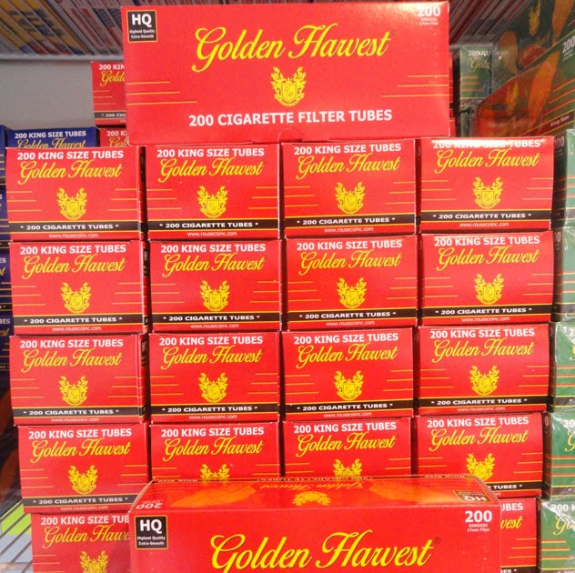 Golden Harvest Tubes Arrived. Cheap Smokes