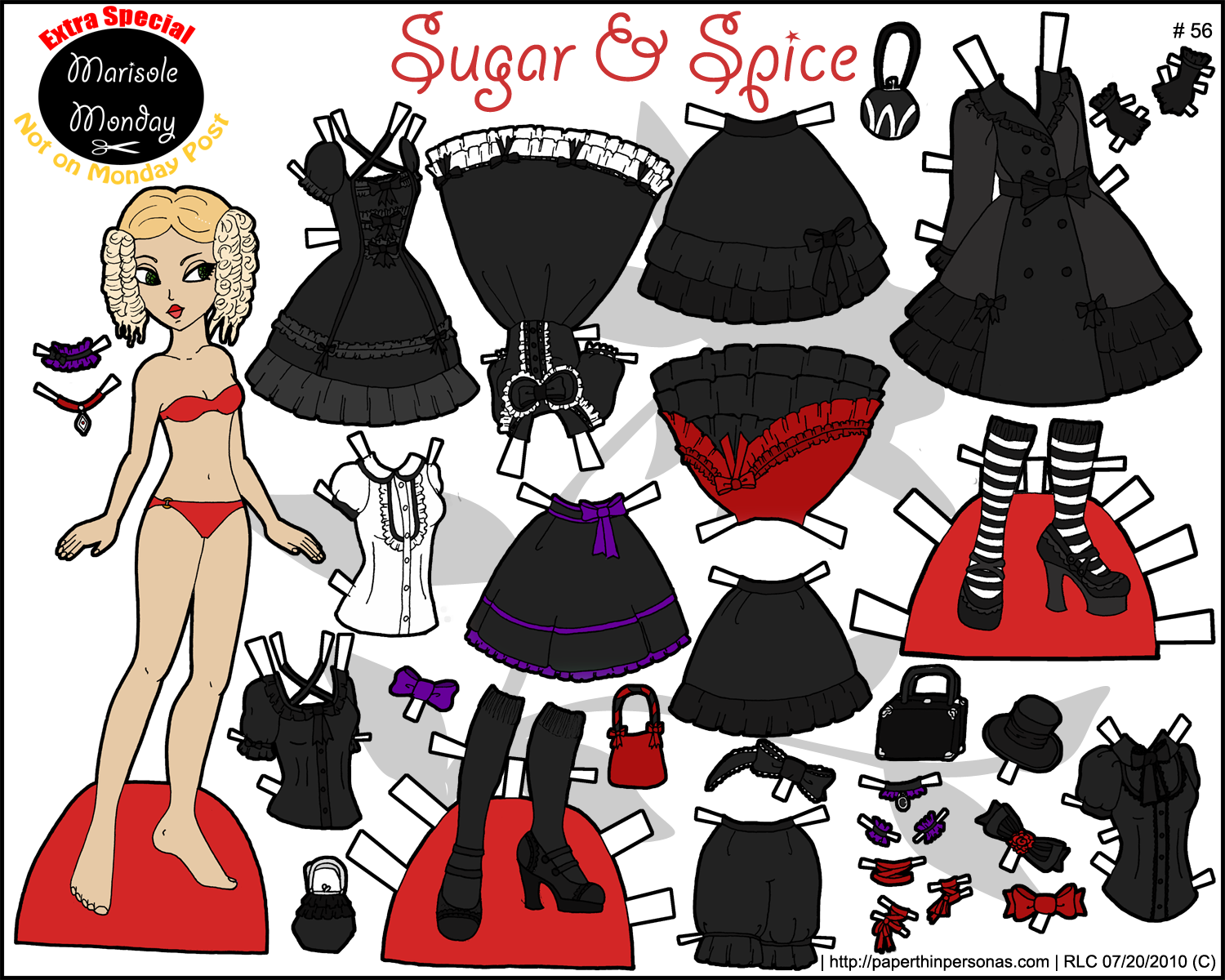 SCANLATOR SHURIKEN PaperDolls Marisole (Lolitas,Kunoichi e outras)...