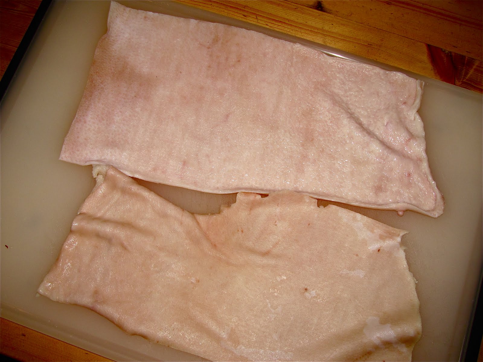 Mister Meatball Pig skin braciole