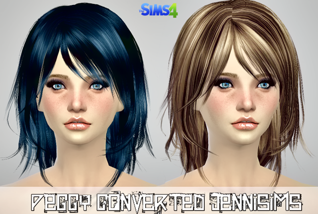  The Sims 4: Прически для женщин - Страница 2 FemalePeggy