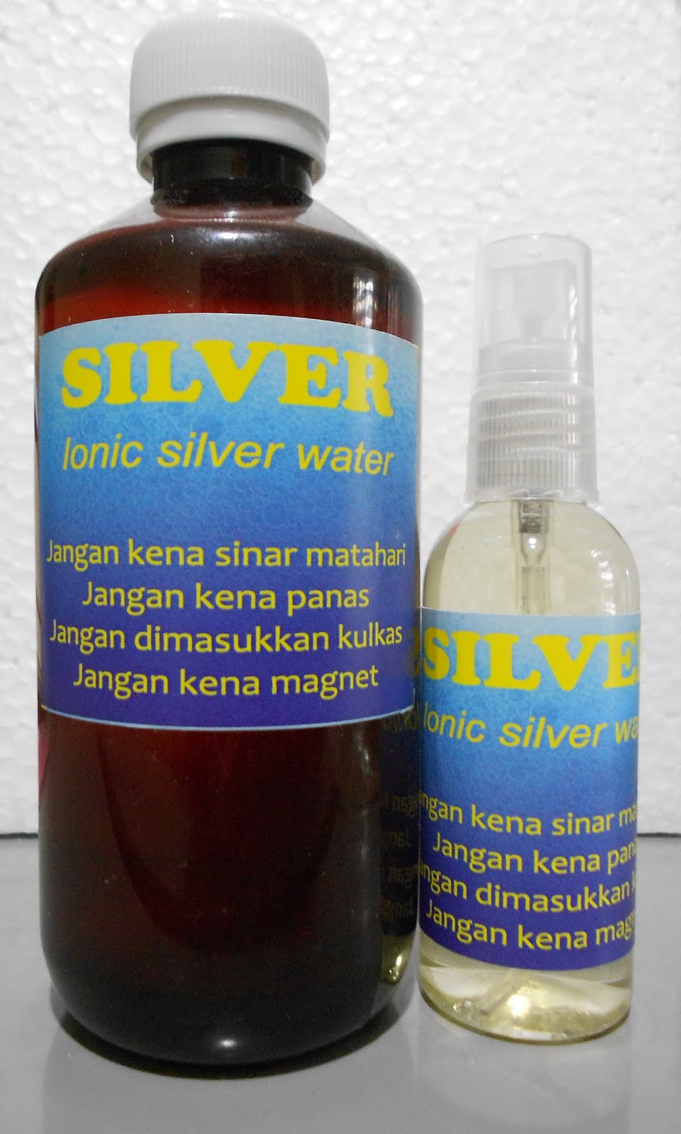IONIC SILVER WATER Air perak ionic silver water colloidal silver