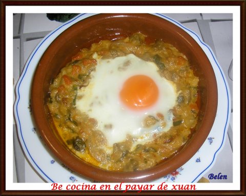 Verduras Y Huevos Al Plato