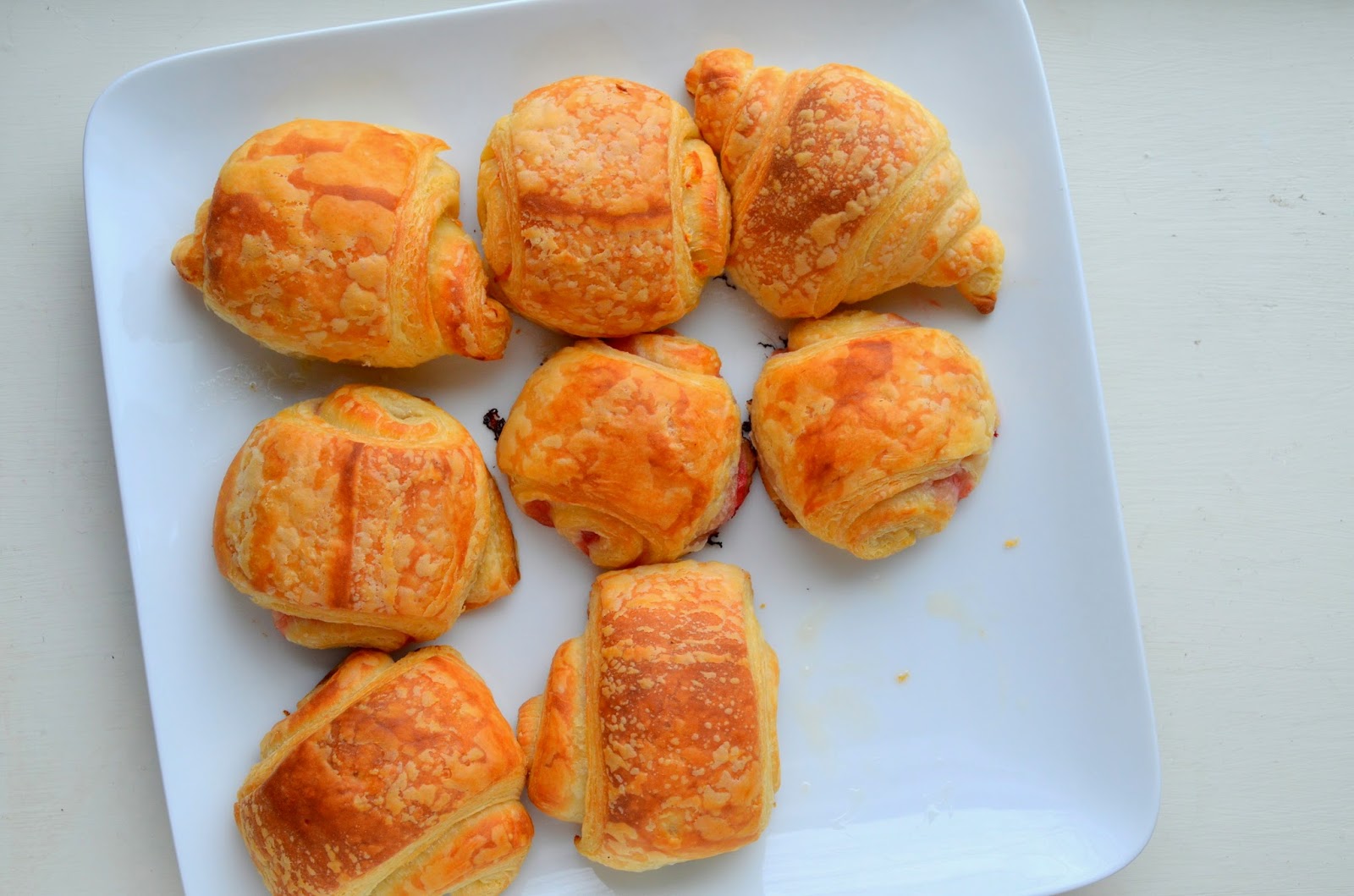 Croissants (Cheesy Jalapeno, Fresh Strawberry, or Dark Chocolate) Searching for Dessert