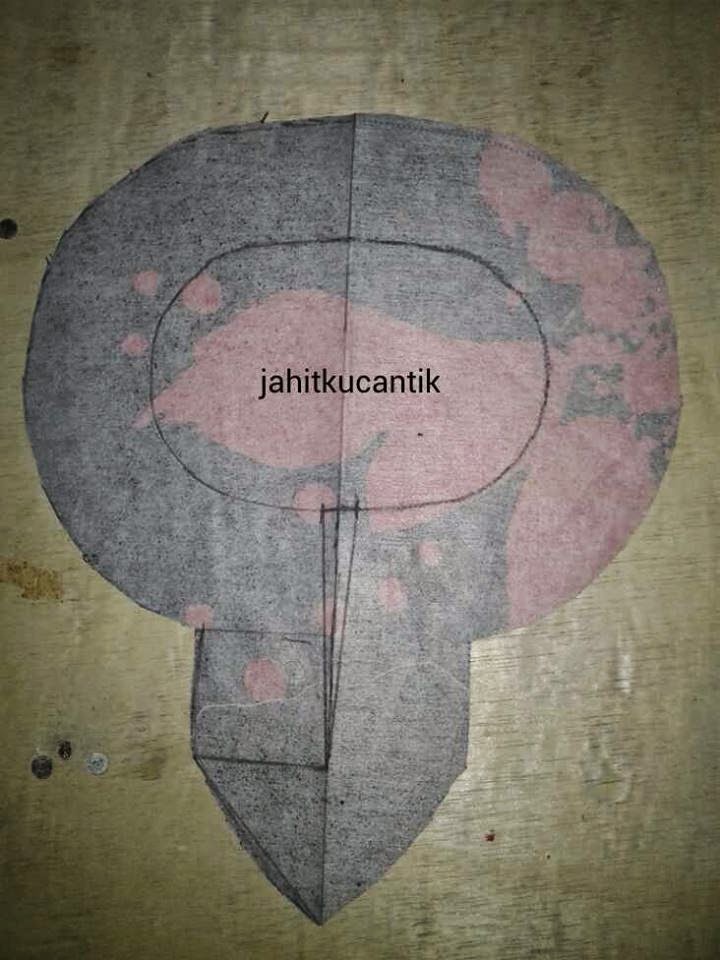 JAHITKU CANTIK TUTORIAL BULAN LEHER DAN JAHIT LAPIK LEHER BAJU KURUNG