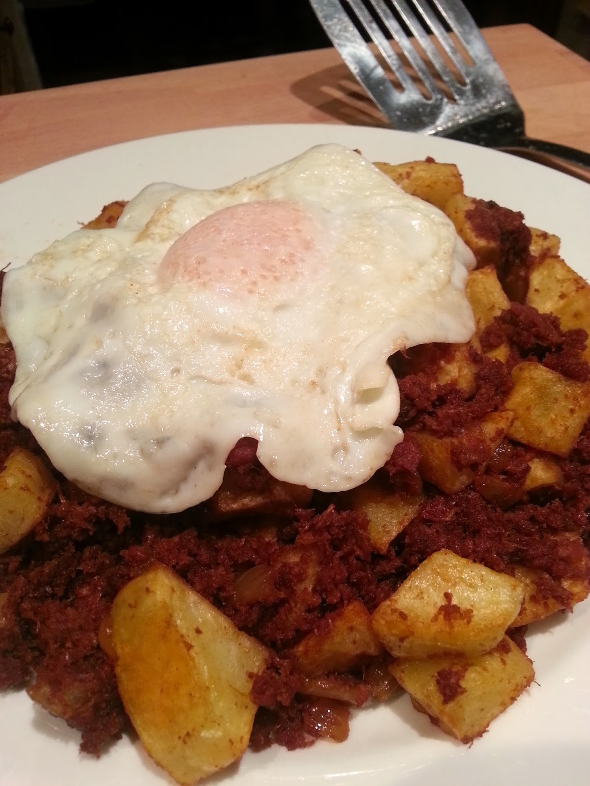 Slimming World Delights Corned beef Hash