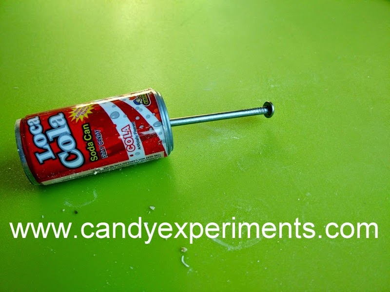 Candy Experiments The other way to open Fizzy Soda Candy