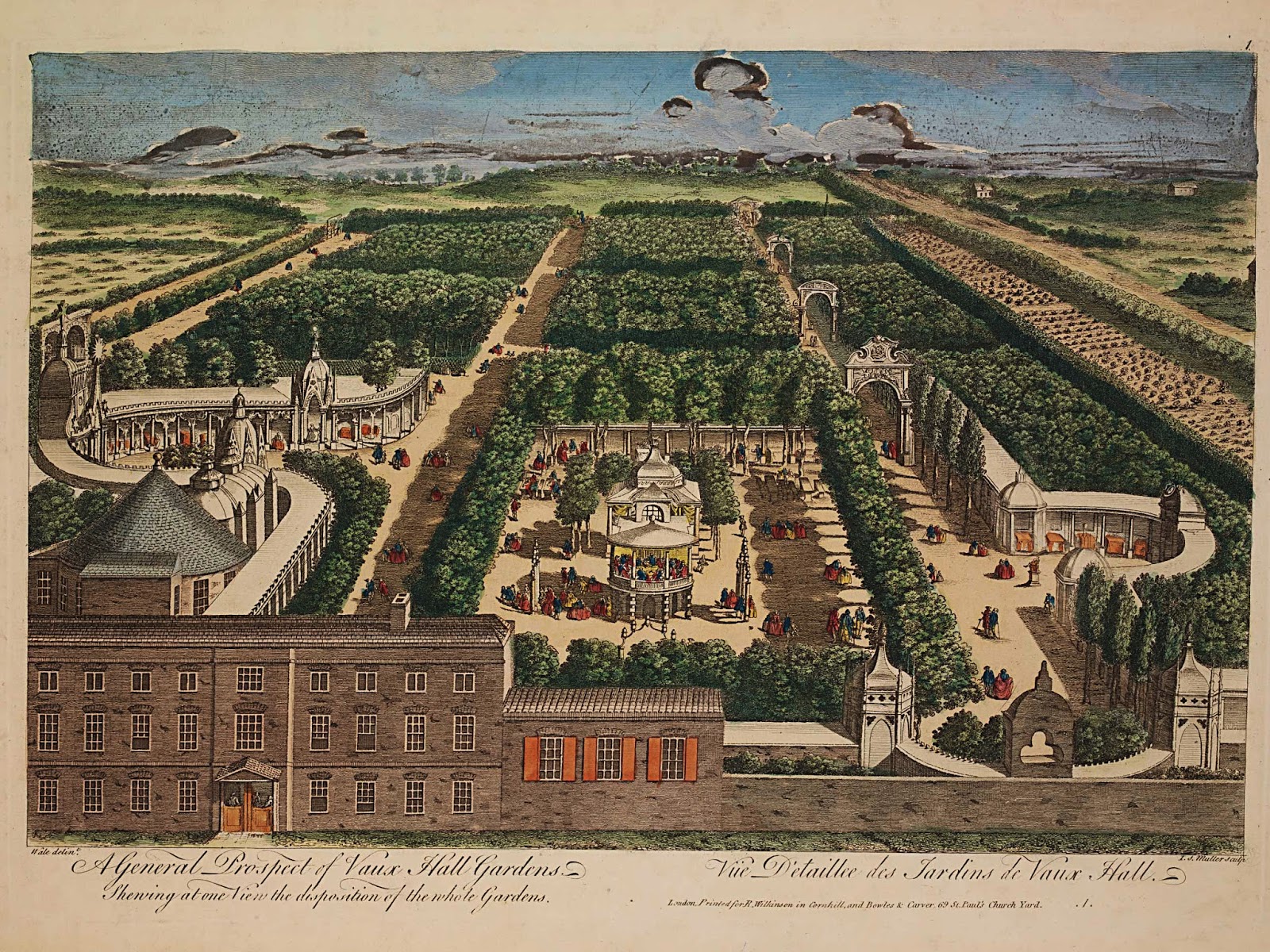Bath, Art and Architecture Some Early Engravings of Vauxhall Gardens