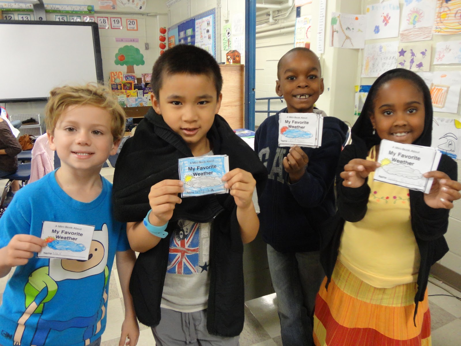1st Grade with Ms. Chin: October 2012
