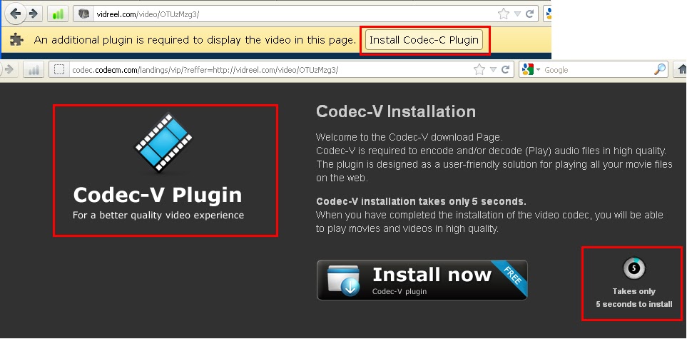 How to remove the Codec-c Virus infection?