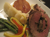 Herb Roasted Stuffed Beef Tenderloin