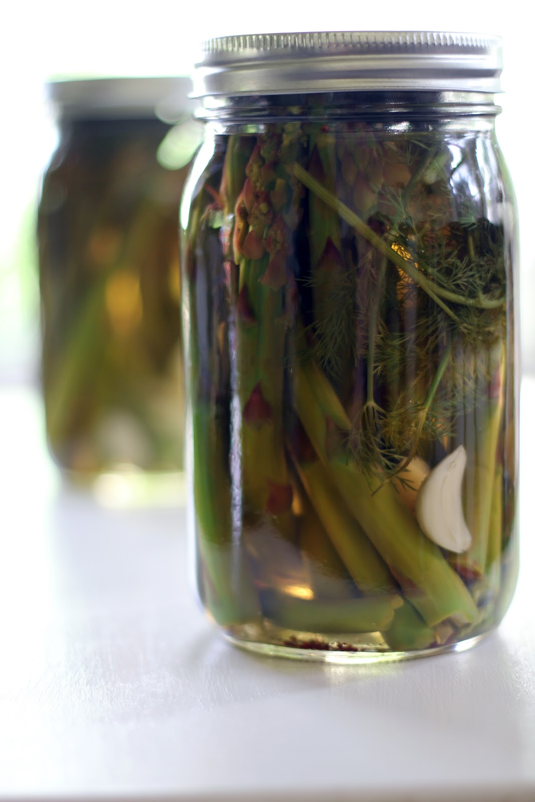 Blue Kale Road Pickled Asparagus