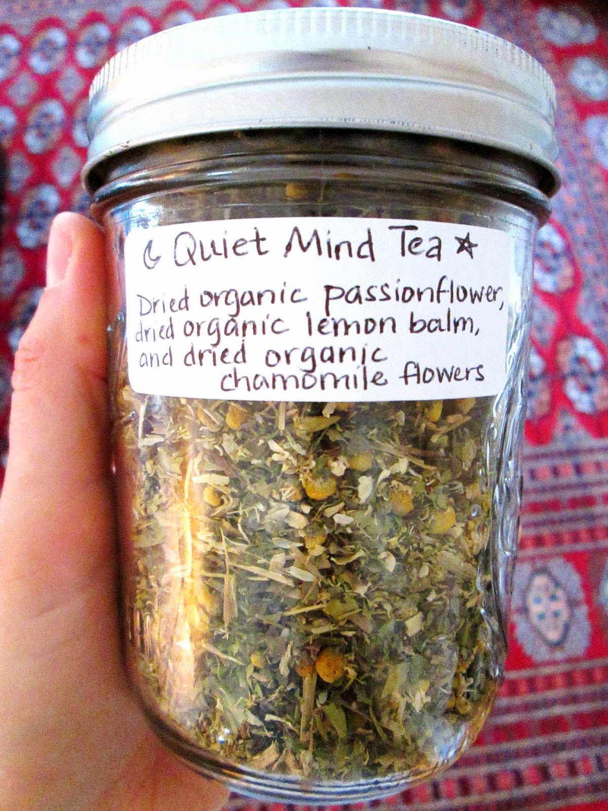 Green Feather Herbs Quiet Mind Herbal Tea Blend