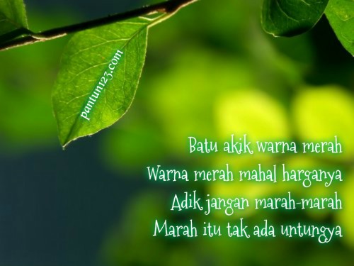 02 Pantun Bijak Bestari Terbaru - Kumpulan Pantun Lucu Terbaik